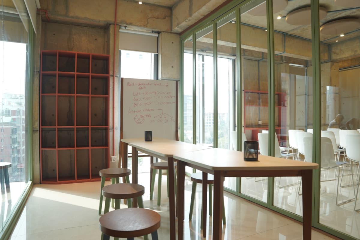 Board meeting room